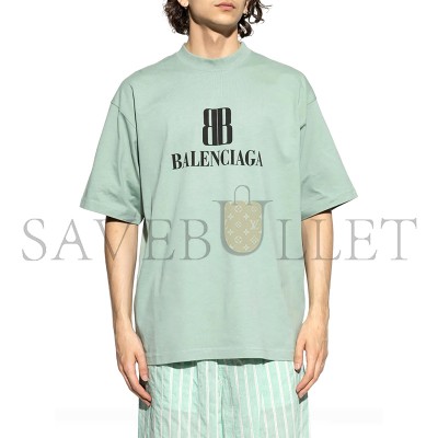 BALENCIAGA NANO BB COTTON T-SHIRT 764235TSVU4